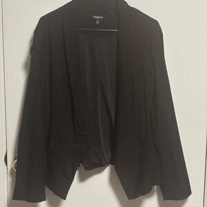 Torrid Classic Black Suit Jacket